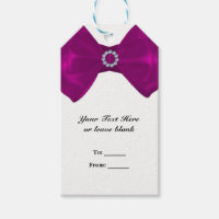Fuscia Rosa Band & Diamanter Elegant Bröllopsprese