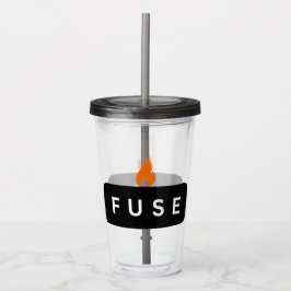FUSE KOPP W/ LID & STRAW TAKE AWAY MUGG