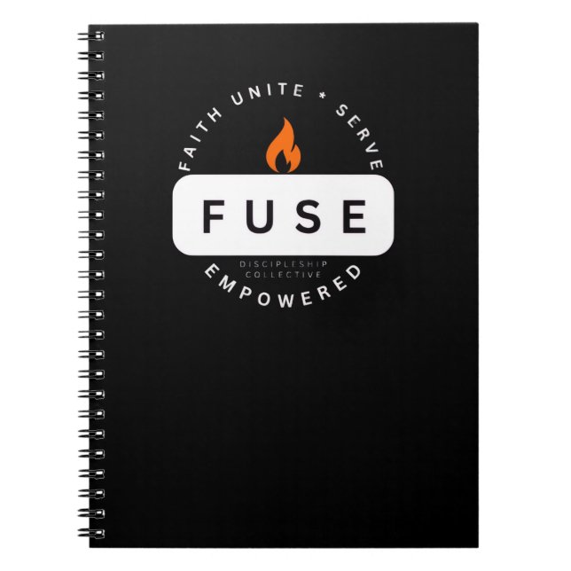 FUSE SPIRAL NOTEBOOK ANTECKNINGSBOK (Framsidan)