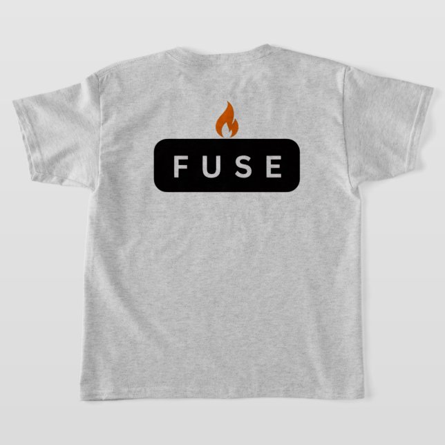FUSE Youth Shirt T Shirt (Laydown Baksida)