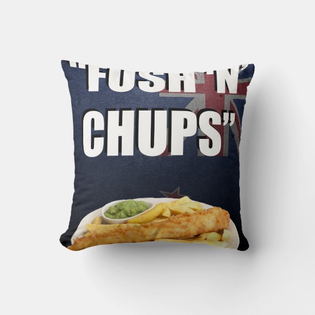 Fush 'n' Chups Kudde (Framsida)