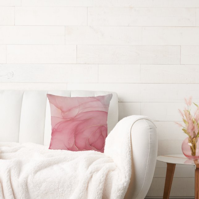 FUSHIA MARBLE RO CUSHION KUDDE (Soffa)