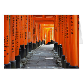 Fushimi Inari Hälsningskort