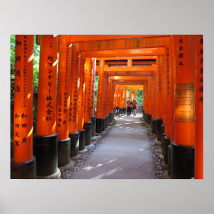 Fushimi Inari Kyoto affisch
