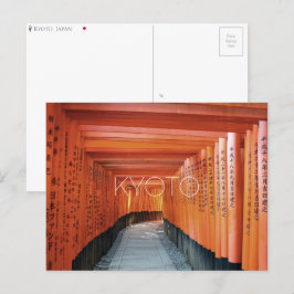 Fushimi Inari, Kyoto, Japan Vykort