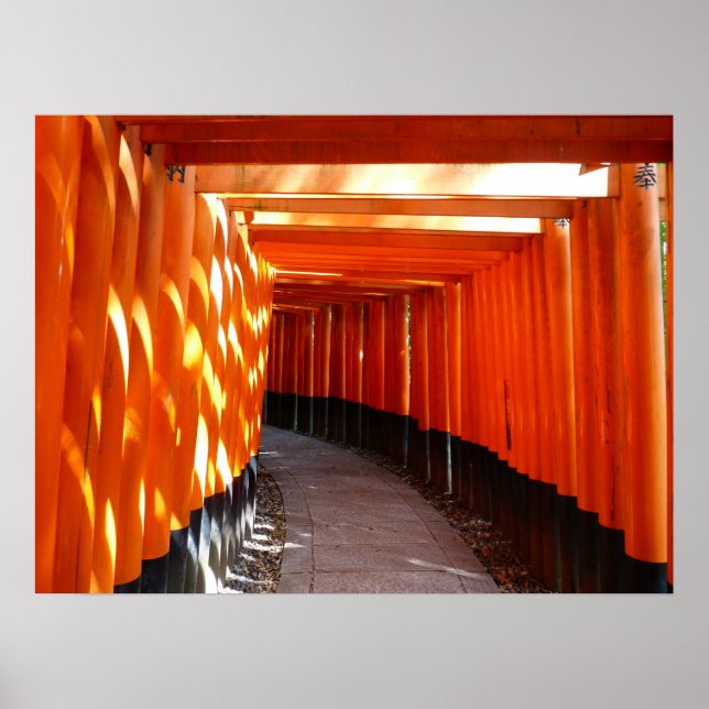 Fushimi Inari Kyoto Poster (Framsidan)