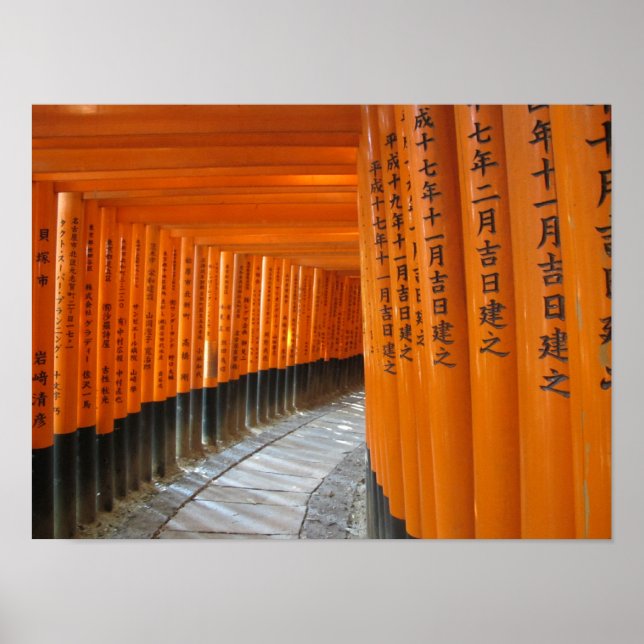 Fushimi Inari Poster (Framsidan)