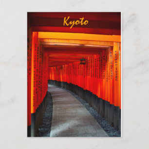 Fushimi Inari Shrine Torii Grind Vykort