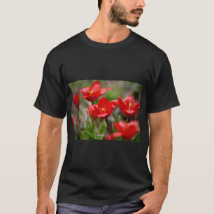 Fusilier Tulip Bloom Tryckt T-shirt