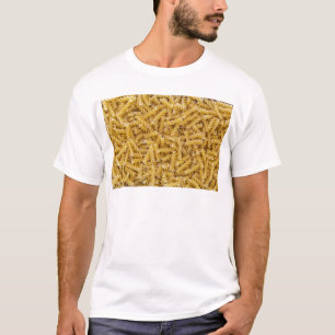 Fusilli pasta-makro som bakgrundsstruktur tröja