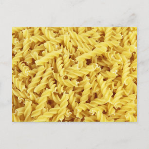 Fusilli Pasta Vykort