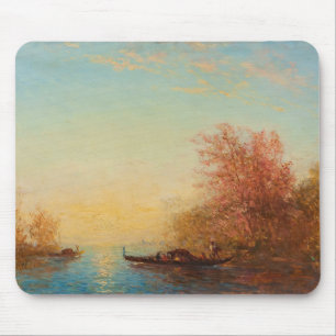 Fusine, Environs de Venise - Félix Ziem Musmatta