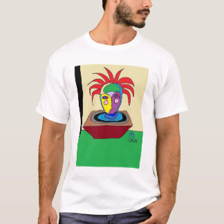 Fusion av Färg och formulär T Shirt