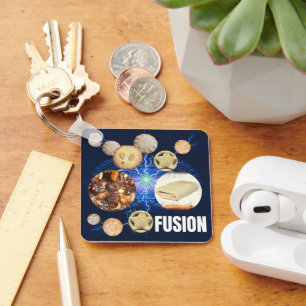 Fusion av Mince Paj Nyckelring