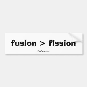 fusion > fission bildekal