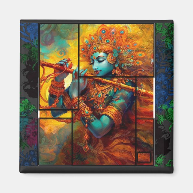 FUSION-LORD KRISHNA Chennai Magnet (Framsidan)
