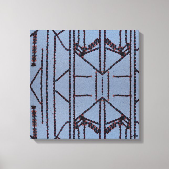 Fusion Sträckt Canvastryck (Framsida)