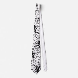 Fusion - svart- & vittie slips