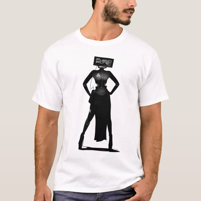 FusionFilter Fembot Tee Shirt (Framsida)
