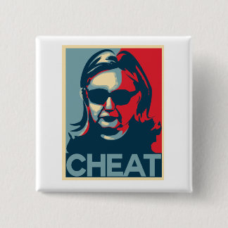 FUSK Anti-Hillary Clinton knäppas/emblem Knapp
