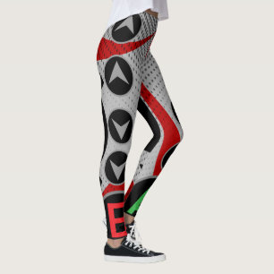 Fusk för 00 LvL kodifierar damasker Leggings