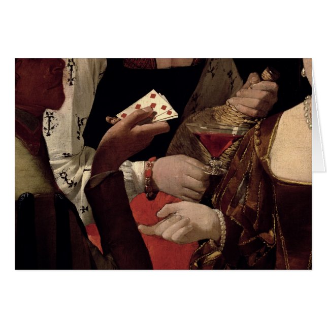 Fusk med överdängaren av diamanter, specificerar hälsningskort (Framsidan Horizontal)