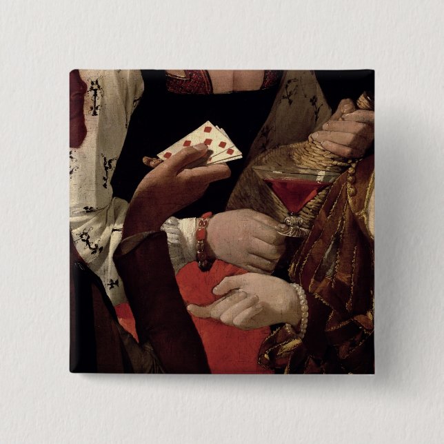 Fusk med överdängaren av diamanter, specificerar knapp (Framsida)