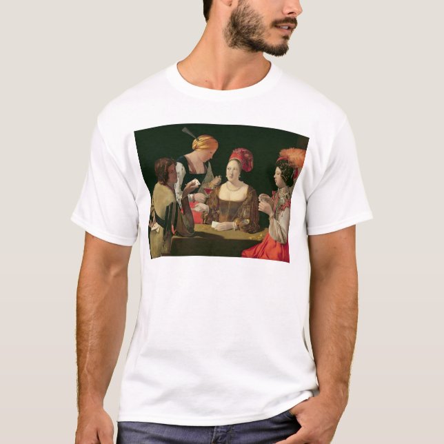 Fusk med överdängaren av diamanter tee (Framsida)