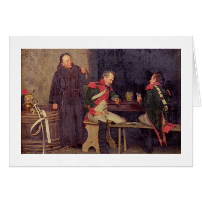 Fusk (olja på kanfas) (en av parar - se 19572 hälsningskort (Framsidan Horizontal)