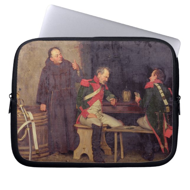 Fusk (olja på kanfas) (en av parar - se 19572 laptop sleeve (Framsidan)