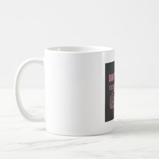 Fuskdag med Cupcake Rosa Kaffemugg (Vänster)