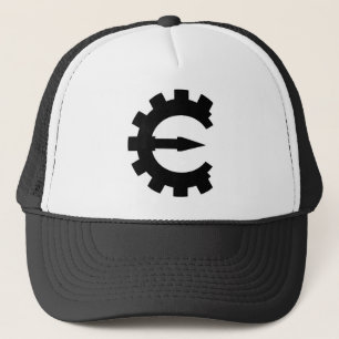 Fuskmotorlogotyp 2 - svart keps