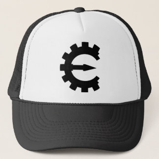 Fuskmotorlogotyp 2 - svart keps