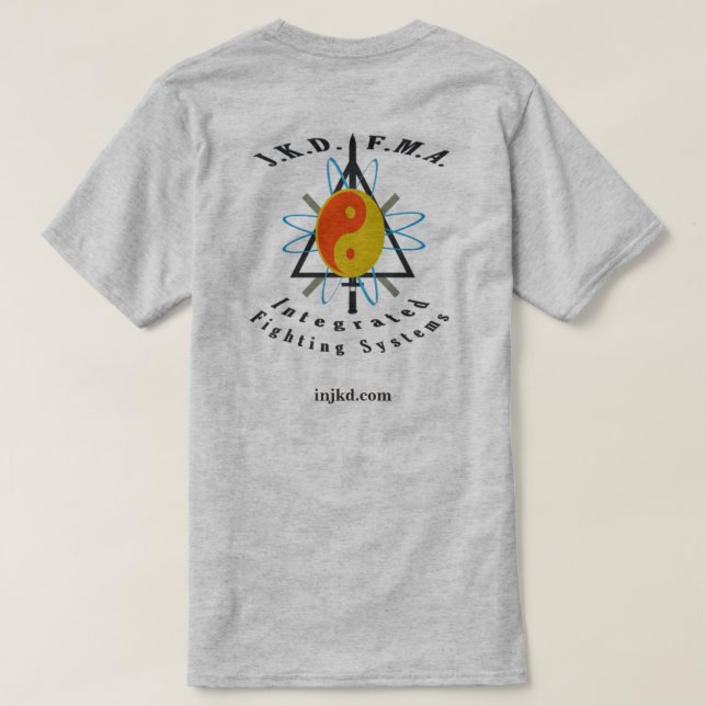 Fusons integrerad kampsportskjorta t shirt (Design baksida)