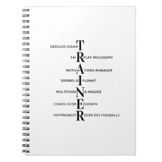Fußball-Trainer Anteckningsbok