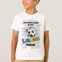 Fußball trifft Mauer - 1. Klasse T Shirt