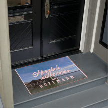 Fußmatte mit Ihrem Foto und personalisiertem Text