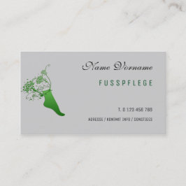 fusspflege visitkort