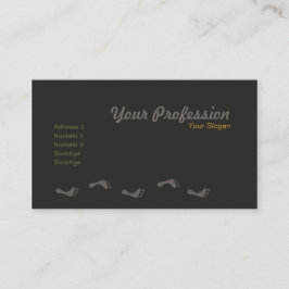 Fußpflege Visitkort