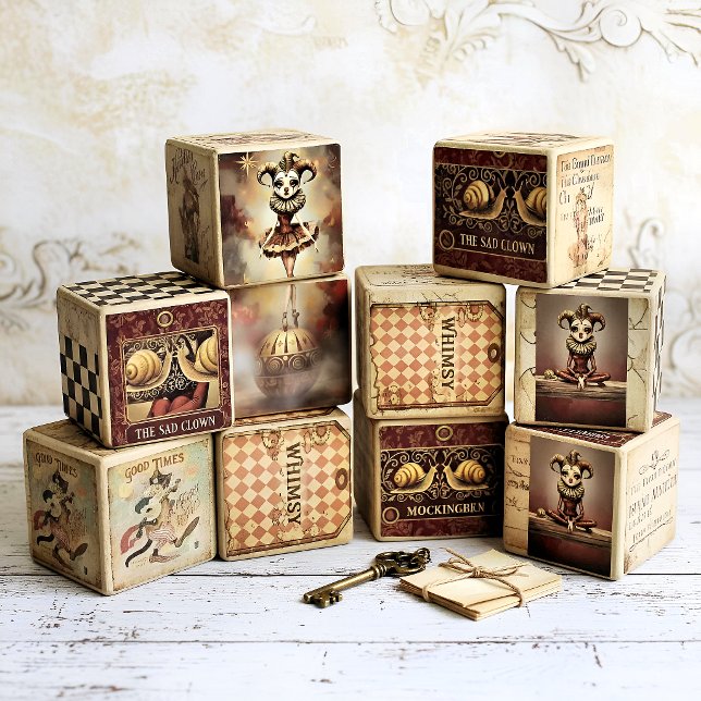 Fussy Cut Elements - Melancholoc Harlequin Brevhuvud (Skapare uppladdad)