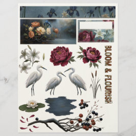 Fussy Cut Elements - Nature Brevhuvud