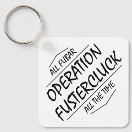 Fustercluck Keychain (Diamond) Nyckelring