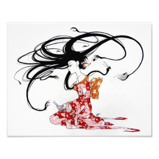 Futakuchi-onna Fototryck