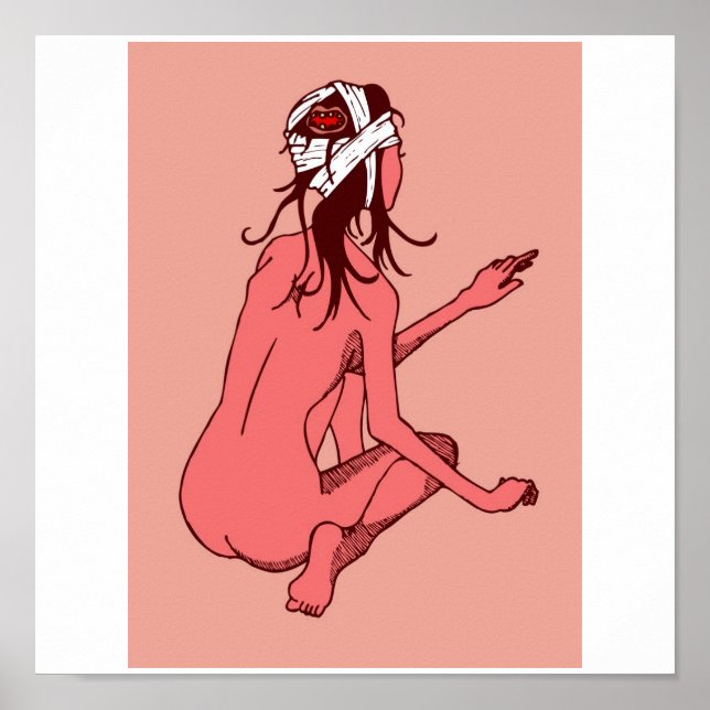 Futakuchi Onna Poster (Framsidan)