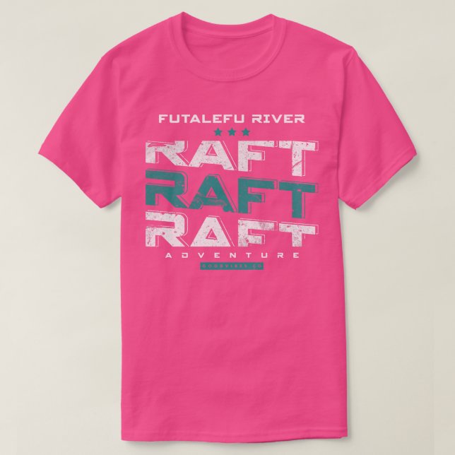 Futalefu flodkraftverk t shirt (Design framsida)