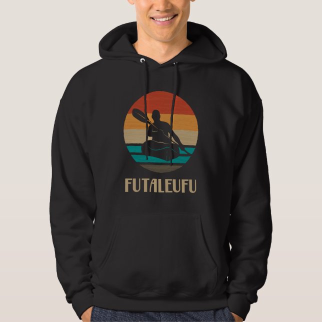 Futaleufu Hoodie Kayaking Hoodie Kayak Gift Idea  (Framsida)
