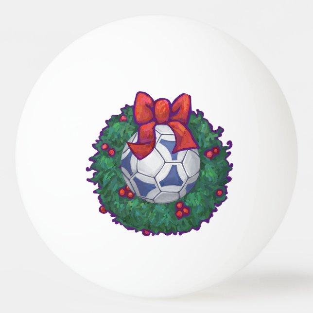Futbal jul pingisboll (Baksidan)