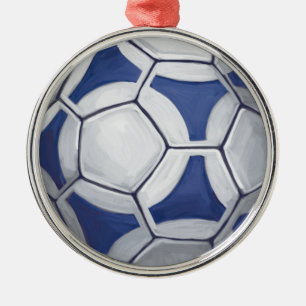 Futbal Julgransprydnad Metall