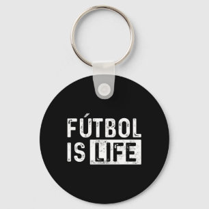 Futbol är Life Football Älskare-Roligten Nyckelring