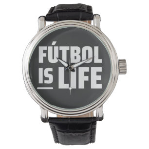 Futbol är liv, fotboll, fotboll, amerciska fotboll armbandsur